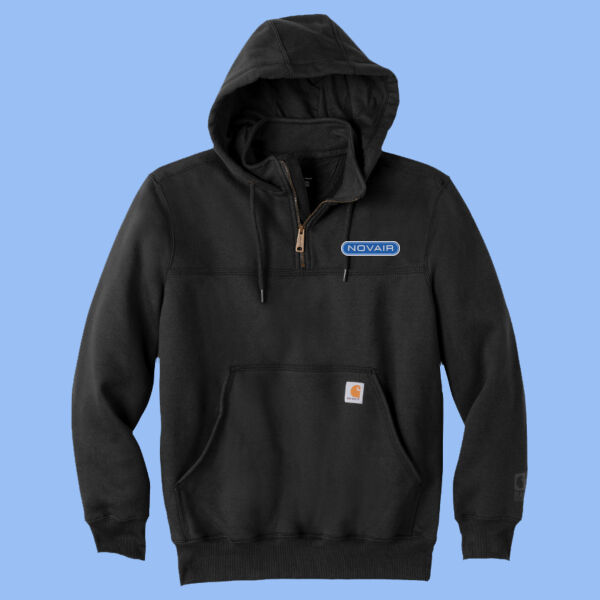 NOVAIR - Carhartt ® Rain Defender ® Paxton Heavyweight Hooded Zip Mock Sweatshirt Thumbnail