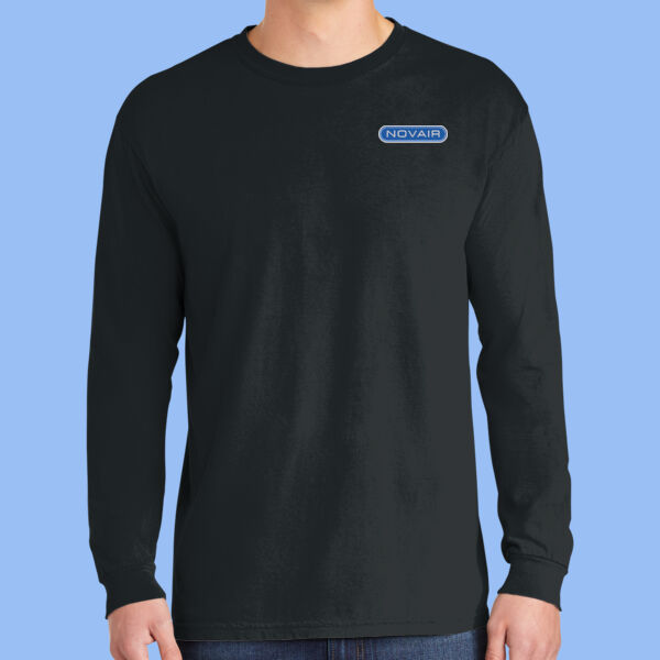 NOVAIR - Heavyweight Ring Spun Long Sleeve Tee Thumbnail