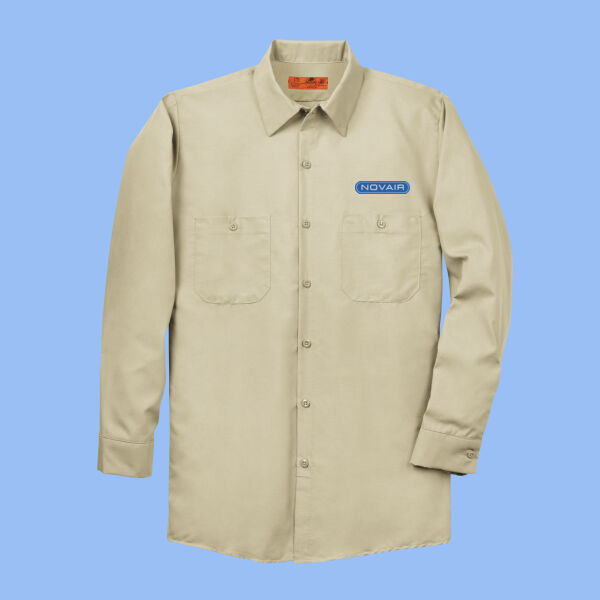 NOVAIR - Long Sleeve Industrial Work Shirt Thumbnail