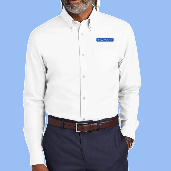 NOVAIR - Brooks Brothers Wrinkle Free Stretch Pinpoint Shirt Thumbnail