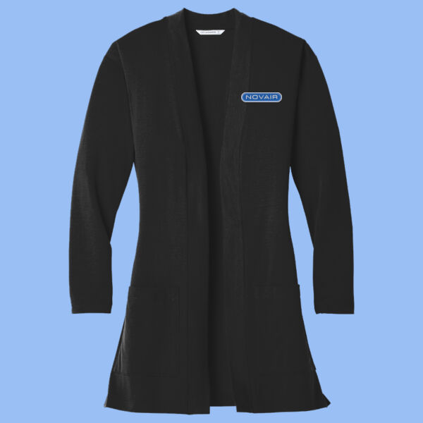 NOVAIR - Ladies Concept Long Pocket Cardigan Thumbnail